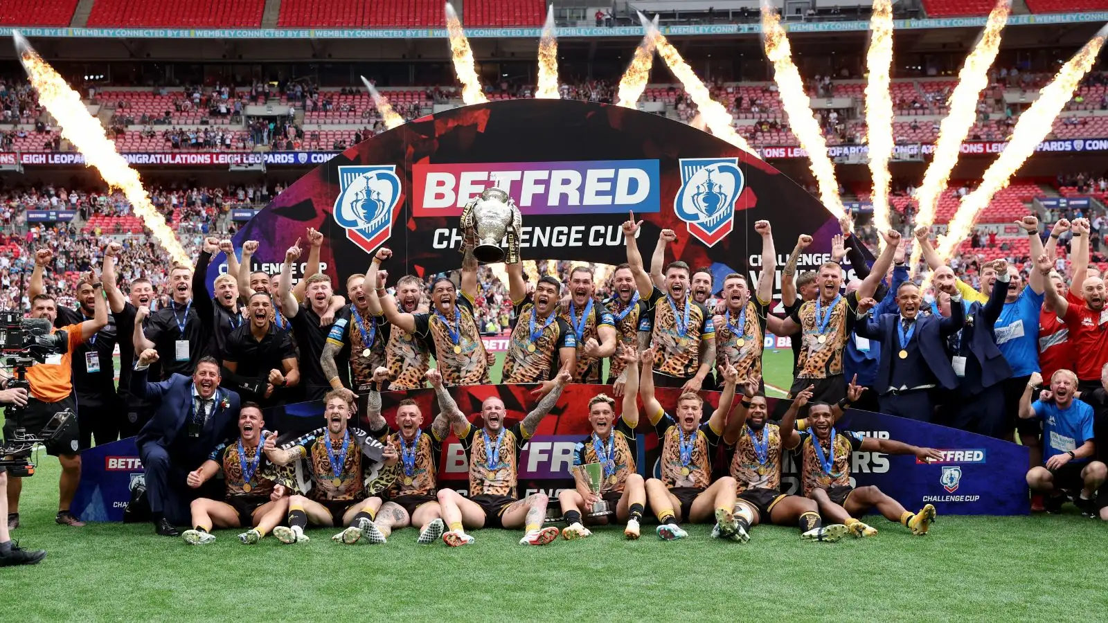 Leigh Leopards coach provides fascinating insight on wider impact of 2023 Challenge Cup triumph