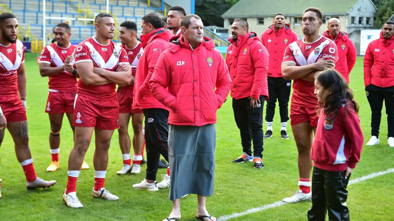 Tonga boss Kristian Woolf would ‘love’ to take a game to the Pacific Island: ‘It would be an outstanding legacy’