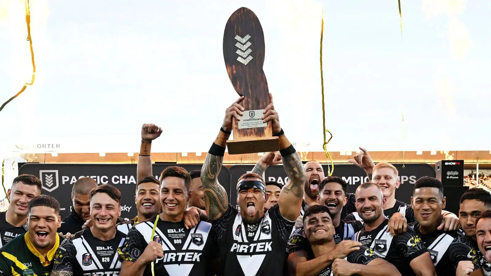 New Zealand stun Australia as Kiwis inflict biggest-ever test defeat on Kangaroos to be crowned Pacific Cup champions