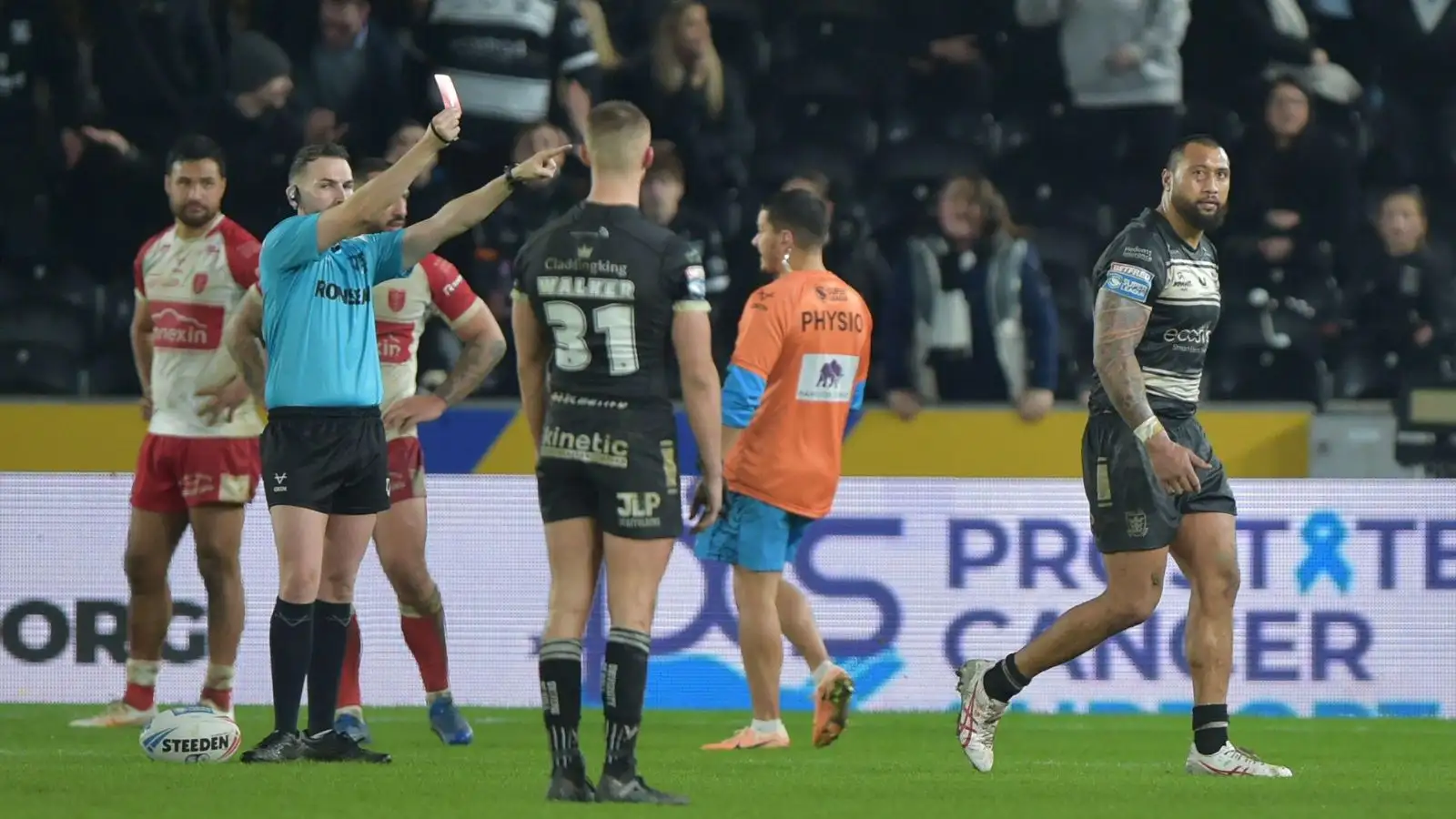 The four Super League players appealing bans at tribunal on Tuesday evening