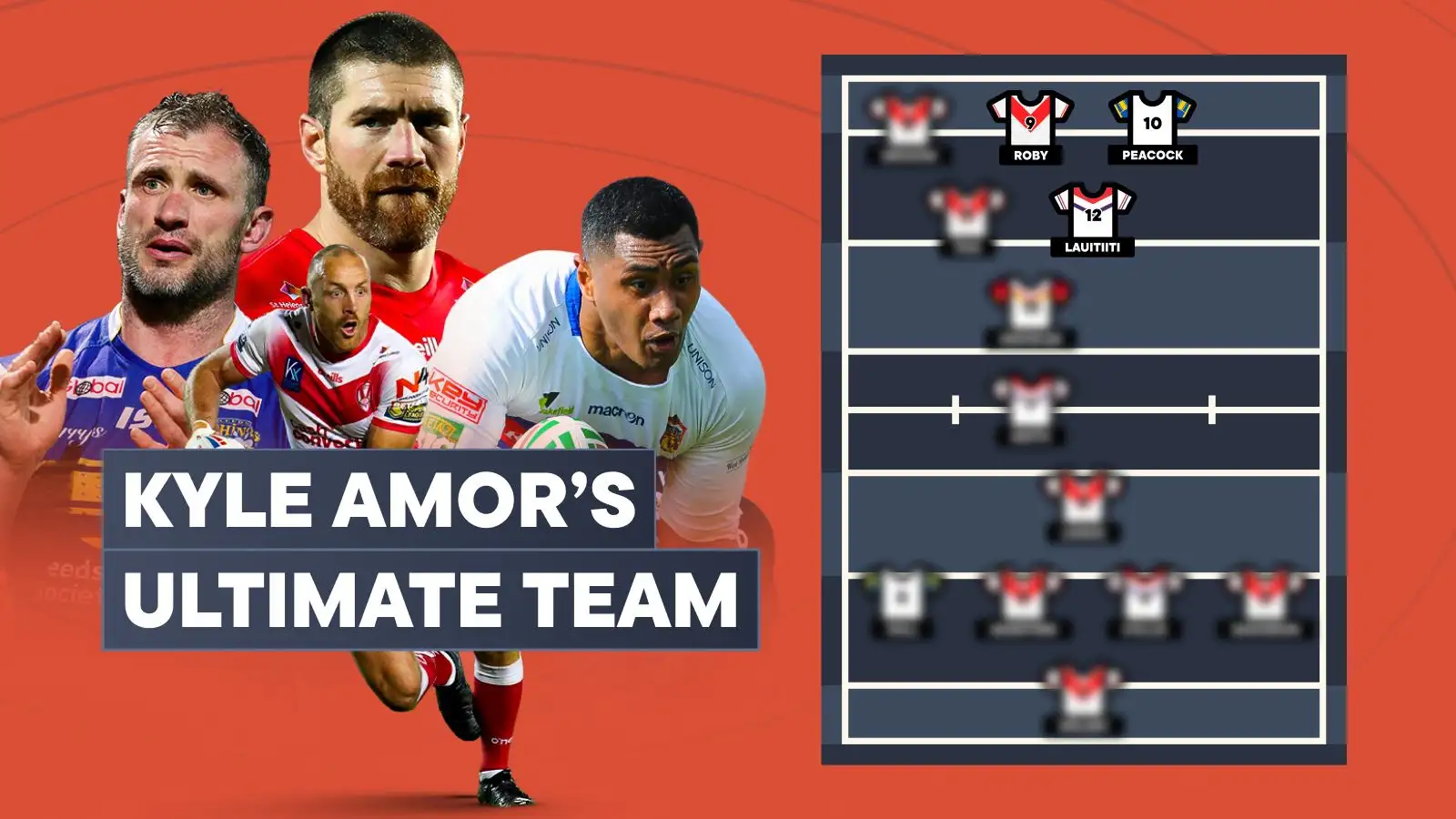 My Ultimate Team: Kyle Amor names his greatest XIII from players he played alongside