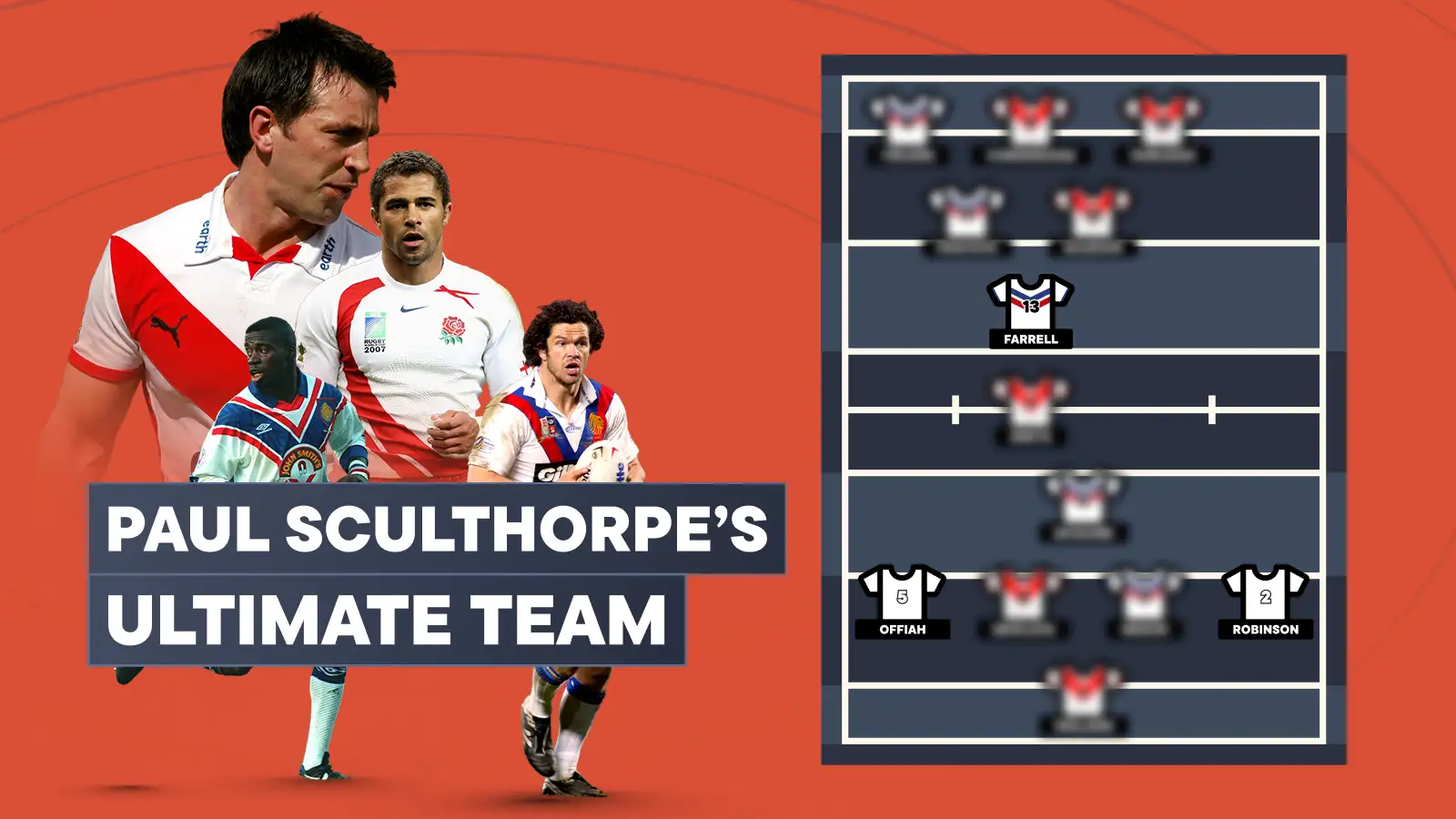 My Ultimate Team: Paul Sculthorpe selects his best 1-17 including St Helens, Great Britain stars