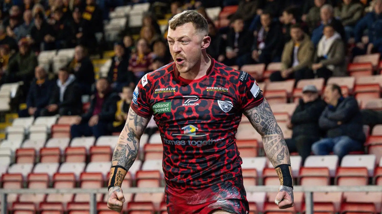 Josh Charnley Leigh Leopards Alamy