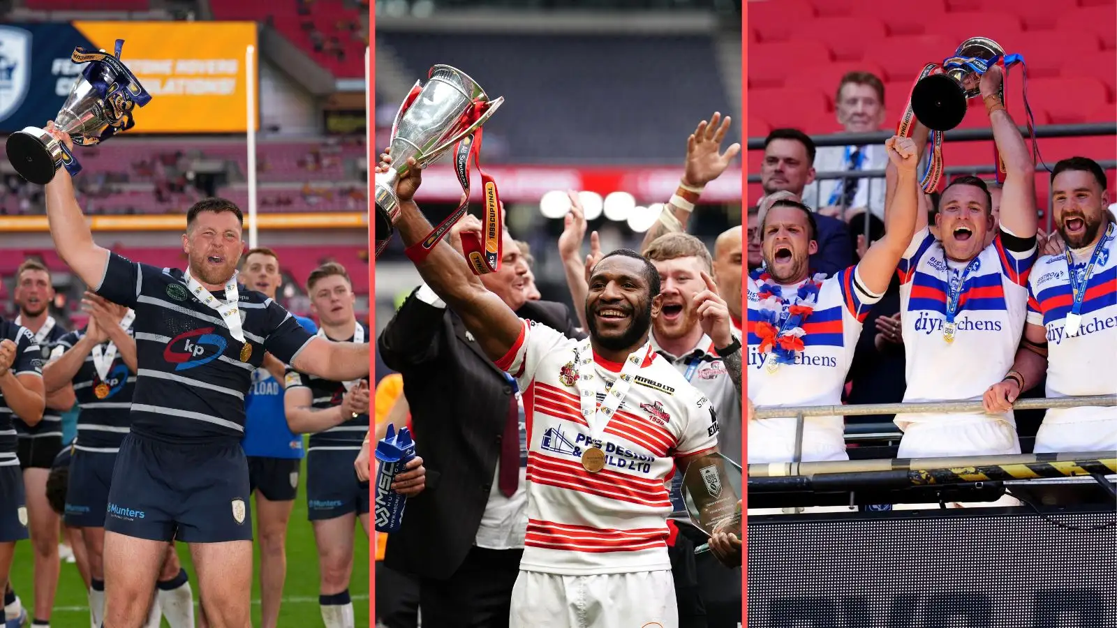 Every 1895 Cup final so far as Wakefield Trinity become fifth different winners of competition