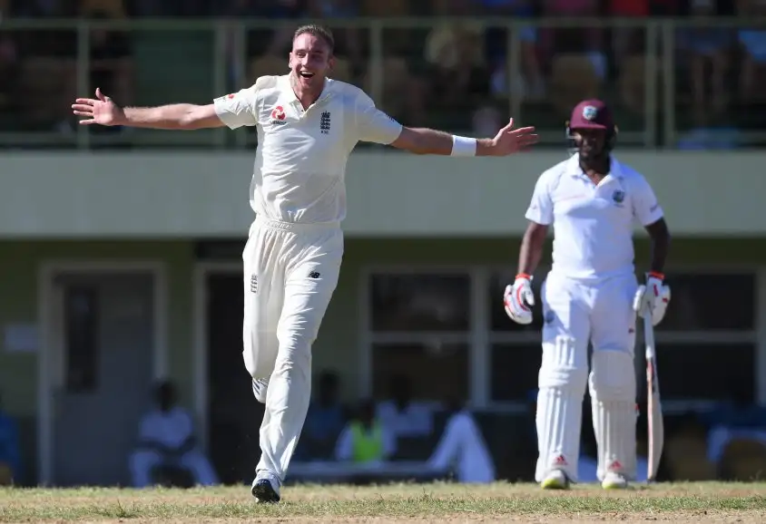 Stuart Broad hat-trick England West Indies