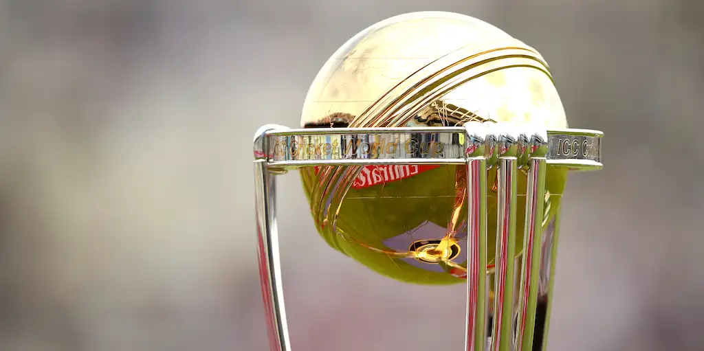 Cricket World Cup trophy