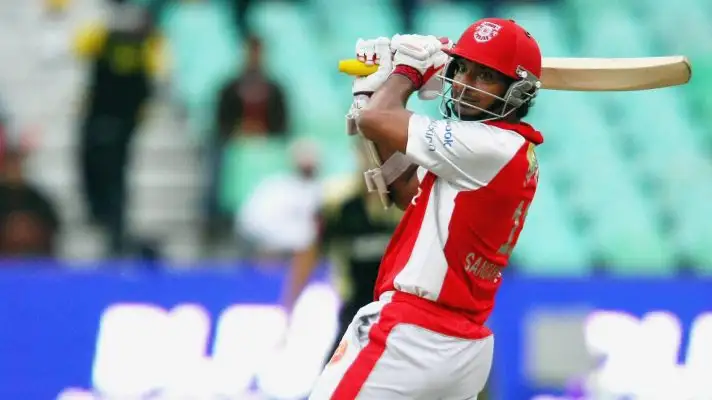 Kumar Sangakkara bats in IPL