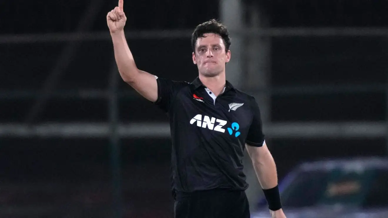 Matt Henry celebrates