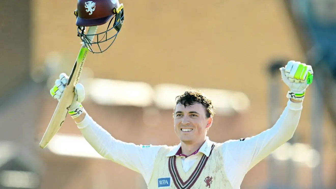 Tom Banton bats a triple century
