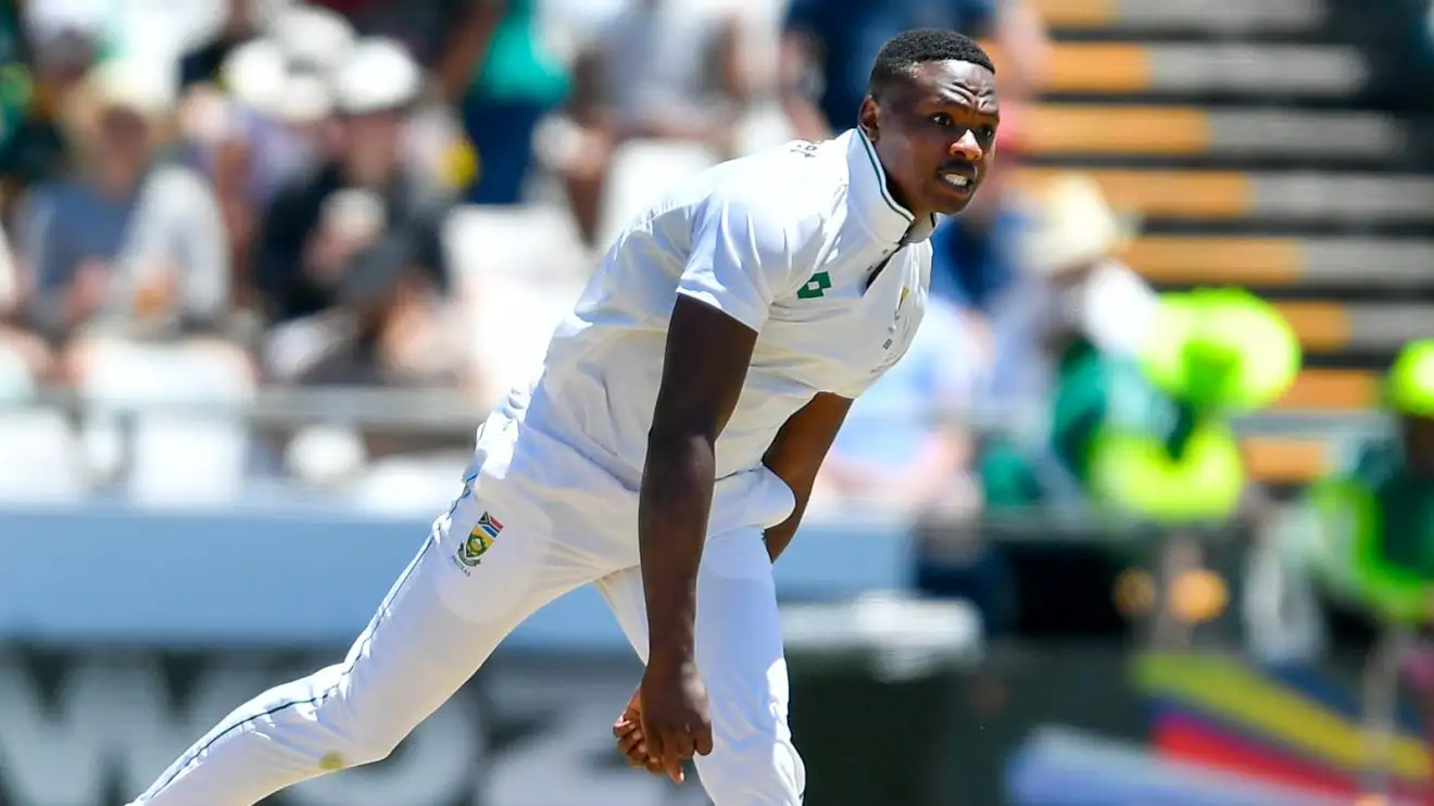 Kagiso Rabada bowls