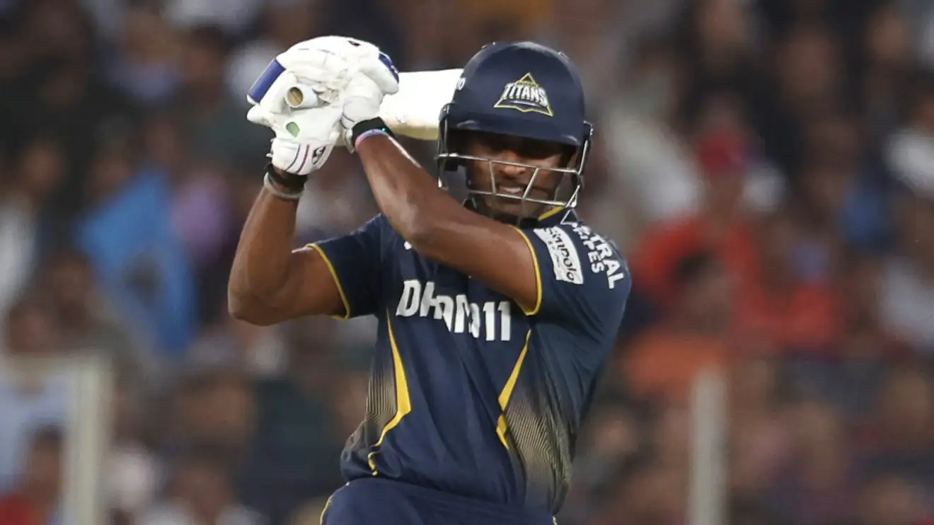 Sai Sudharsan bats in IPL
