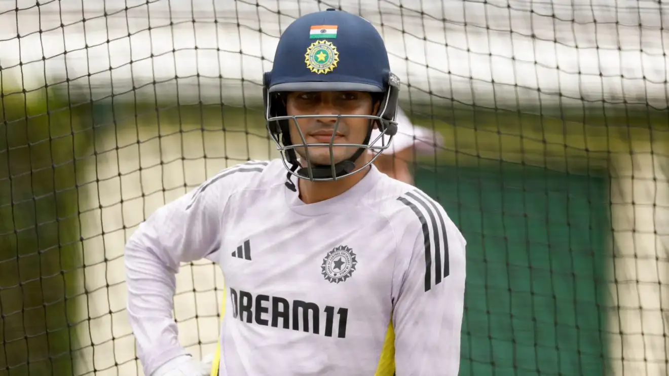 Shubman Gill looks