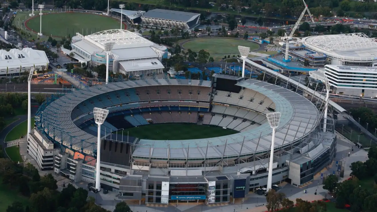 Melbourne Cricket Ground view