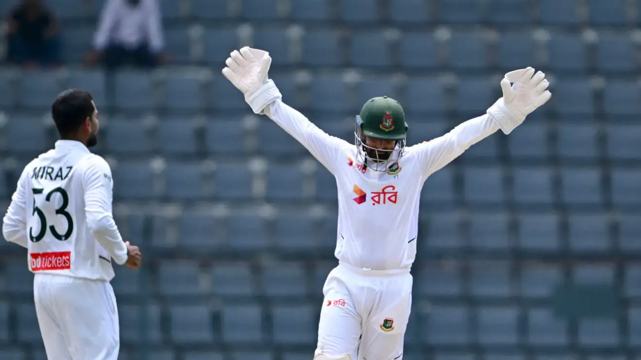 Which Test record did Litton Das break in October 2026?