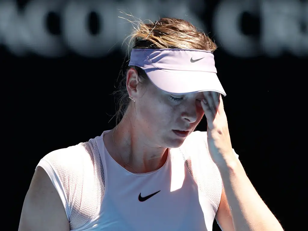 Maria Sharapova disappointed