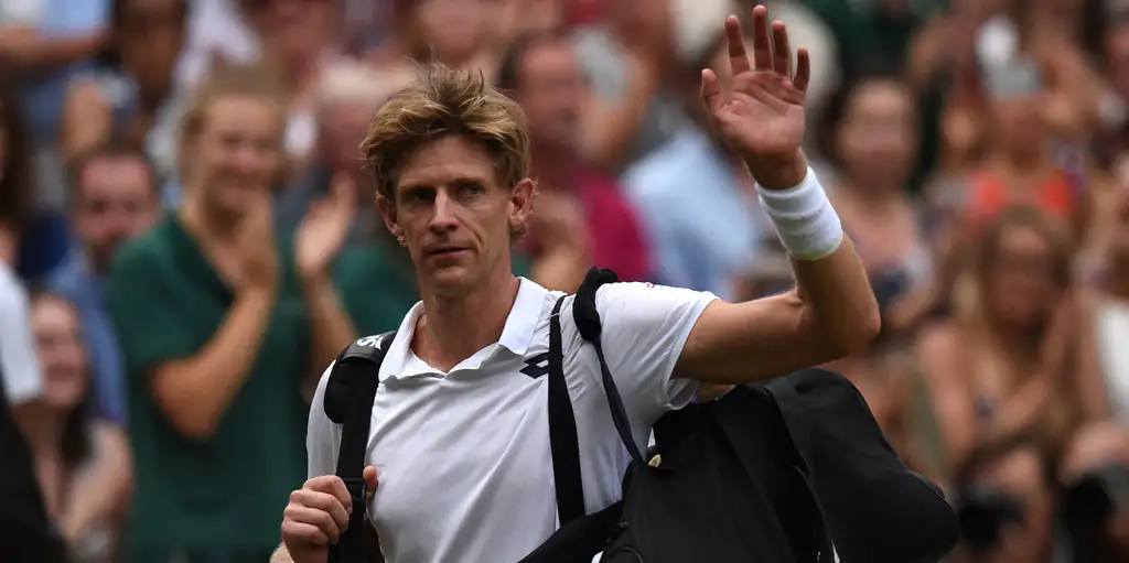 Kevin Anderson walks off after Wimbledon epic against John Isner
