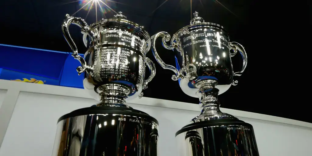 US Open trophies
