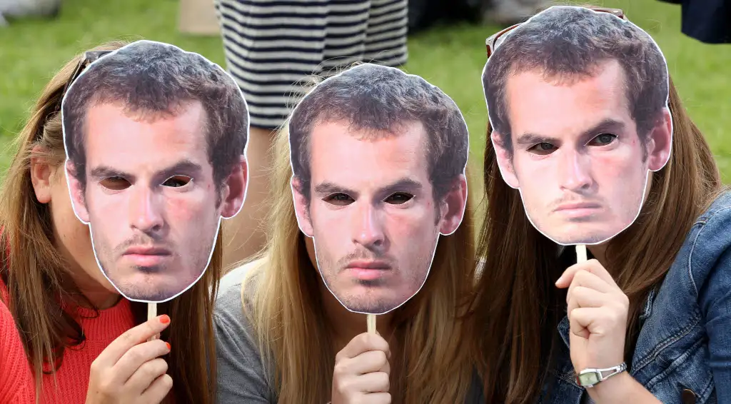 Andy Murray masks