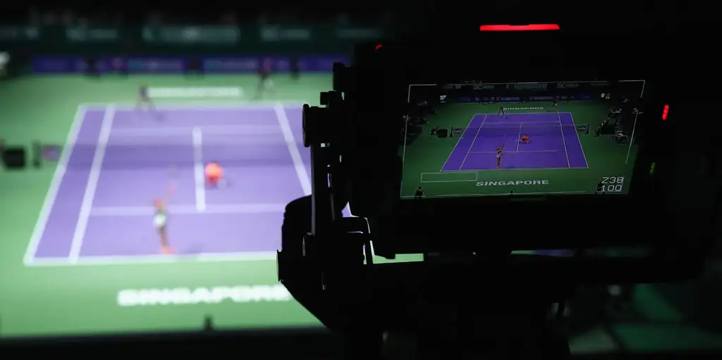 Tennis tv camera