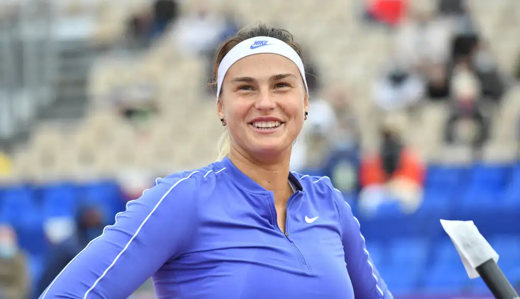 Aryna Sabalenka pleased