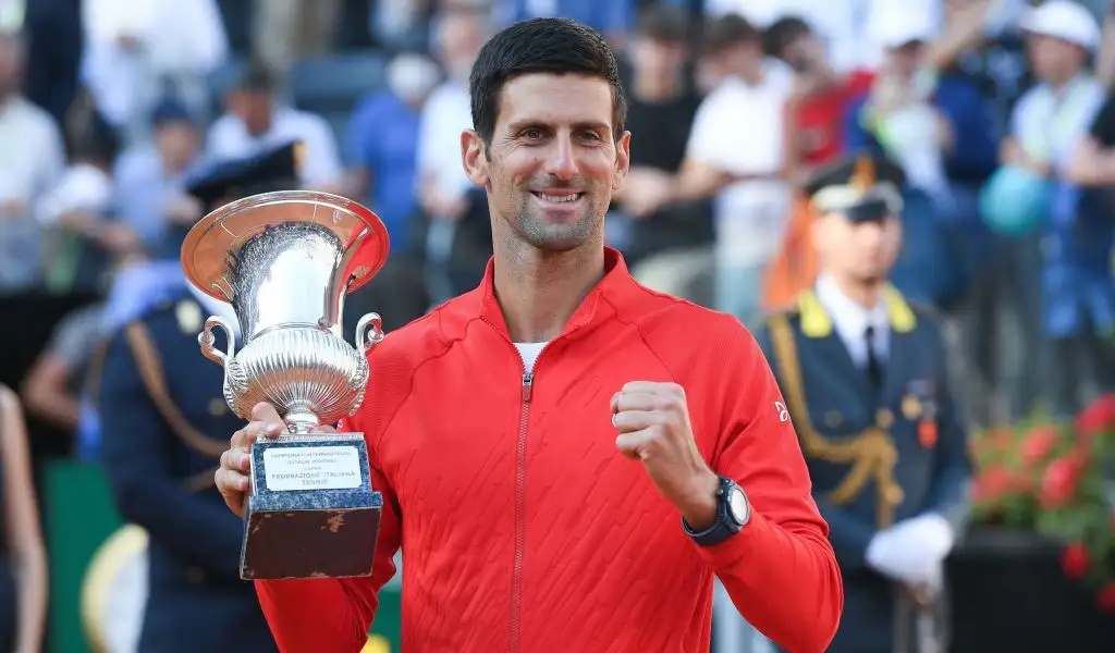 Novak Djokovic wins in Rome