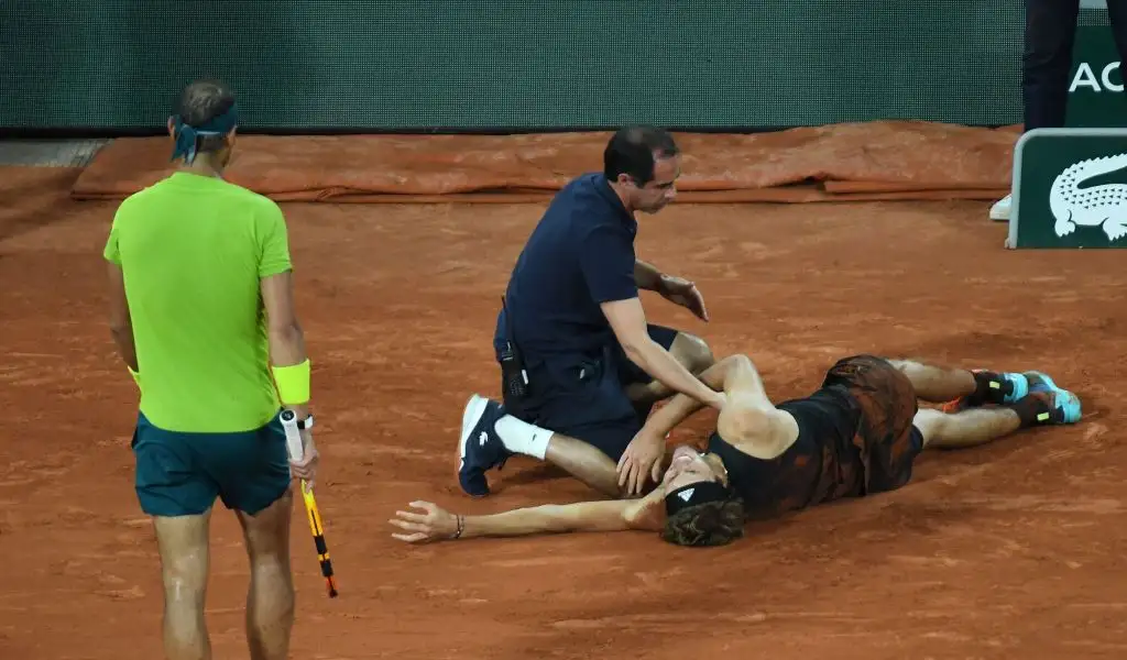 Nadal sympathises with Zverev