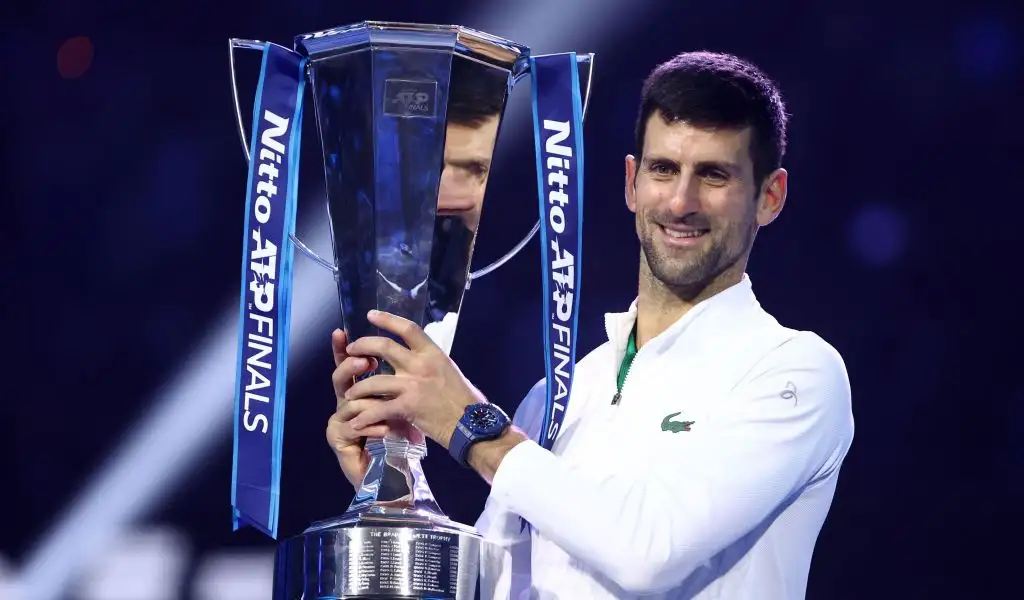 Novak Djokovic wins the ATP Finals