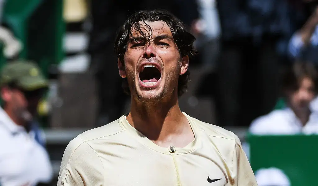 Delight for Taylor Fritz