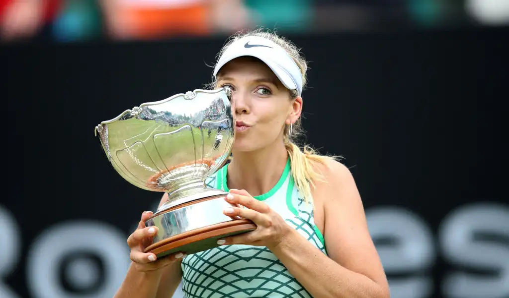 Katie Boulter unburdened by pressure of being British No 1 at Wimbledon