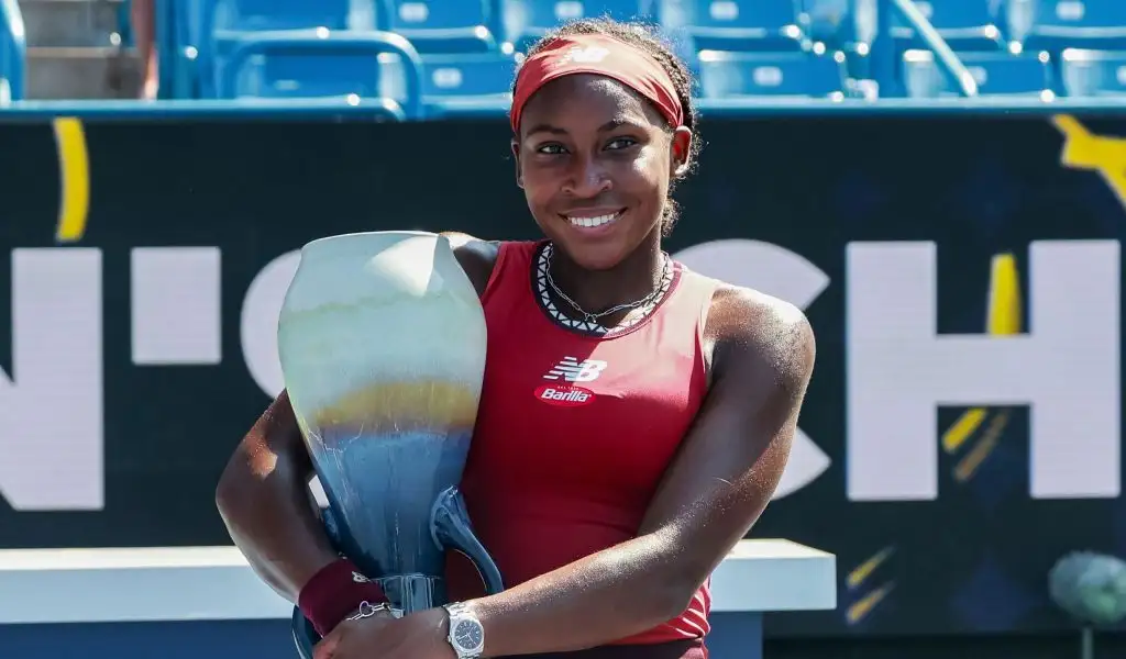 Coco Gauff wins in Cincinnati
