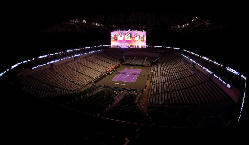 WTA Finals indoor arena