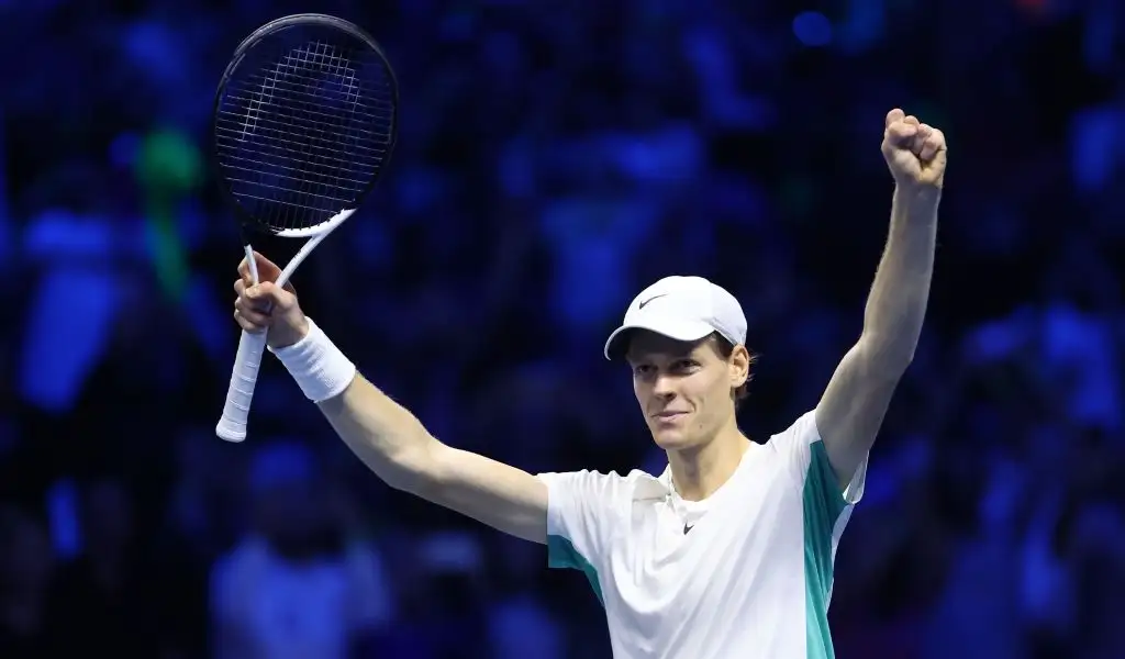 Jannik Sinner beat Novak Djokovic at the ATP Finals