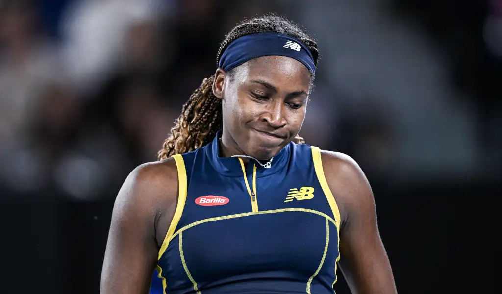Coco Gauff a little disappointed