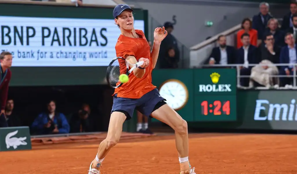 Jannik Sinner making his mark at the French Open