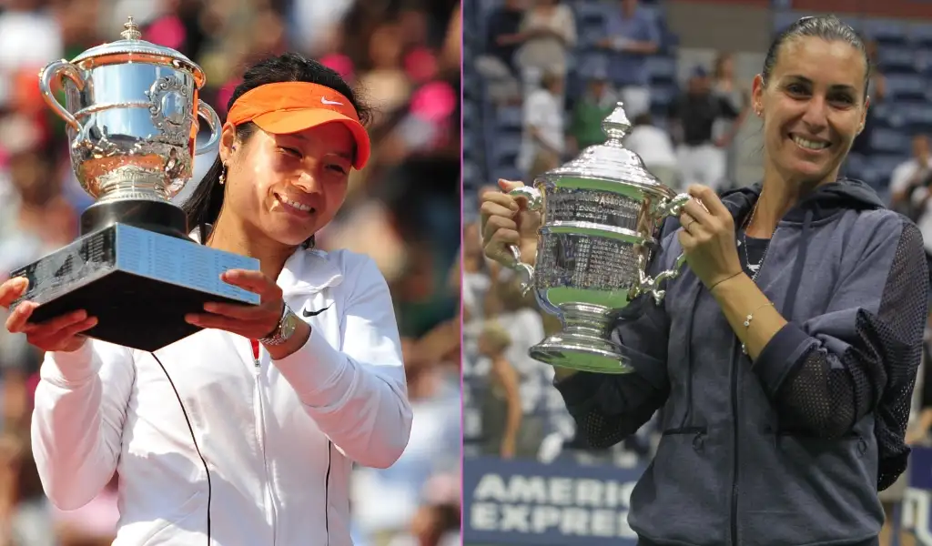 The six oldest firsttime female Grand Slam winners of the Open Era