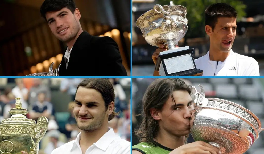 Carlos Alcaraz gives his verdict on GOAT debate between Novak Djokovic, Rafael  Nadal, Roger Federer