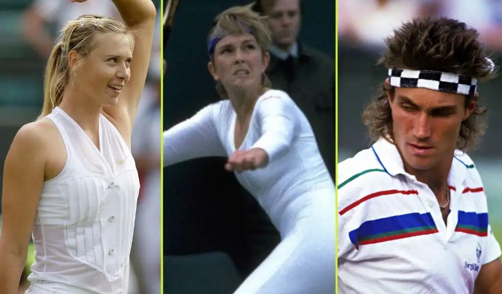Wimbledon fashion: Maria Sharapova, Anne White, Pat Cash