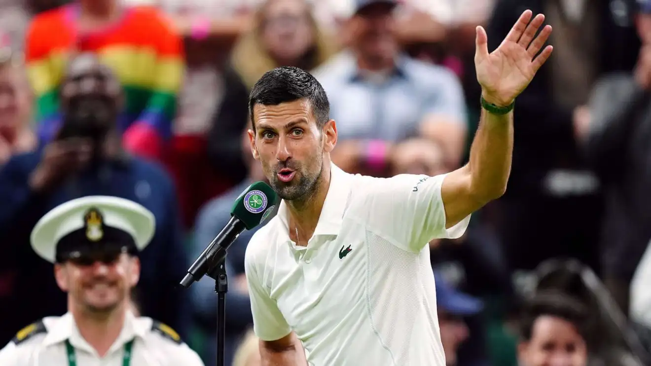 Novak Djokovic strongly defended in Wimbledon crowd row and labelled the  GOAT by WTA legend