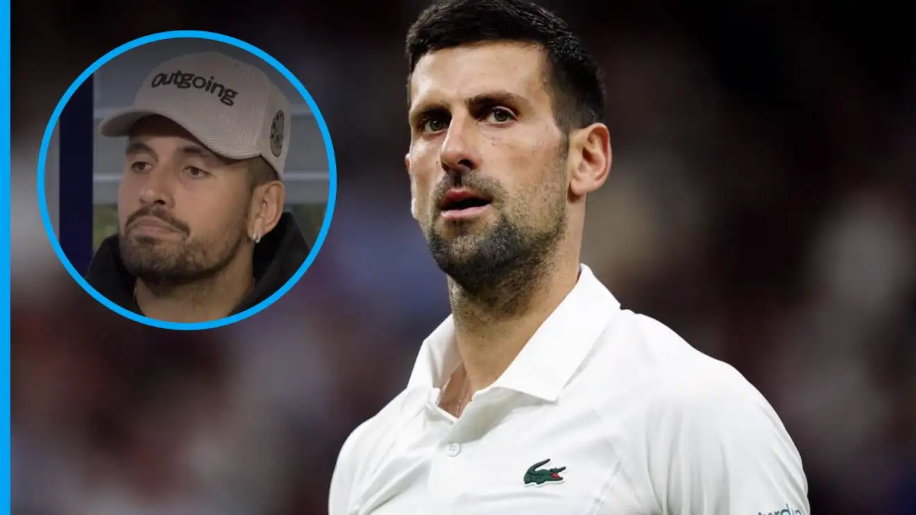 Nick Kyrgios gives his views on Novak Djokovic