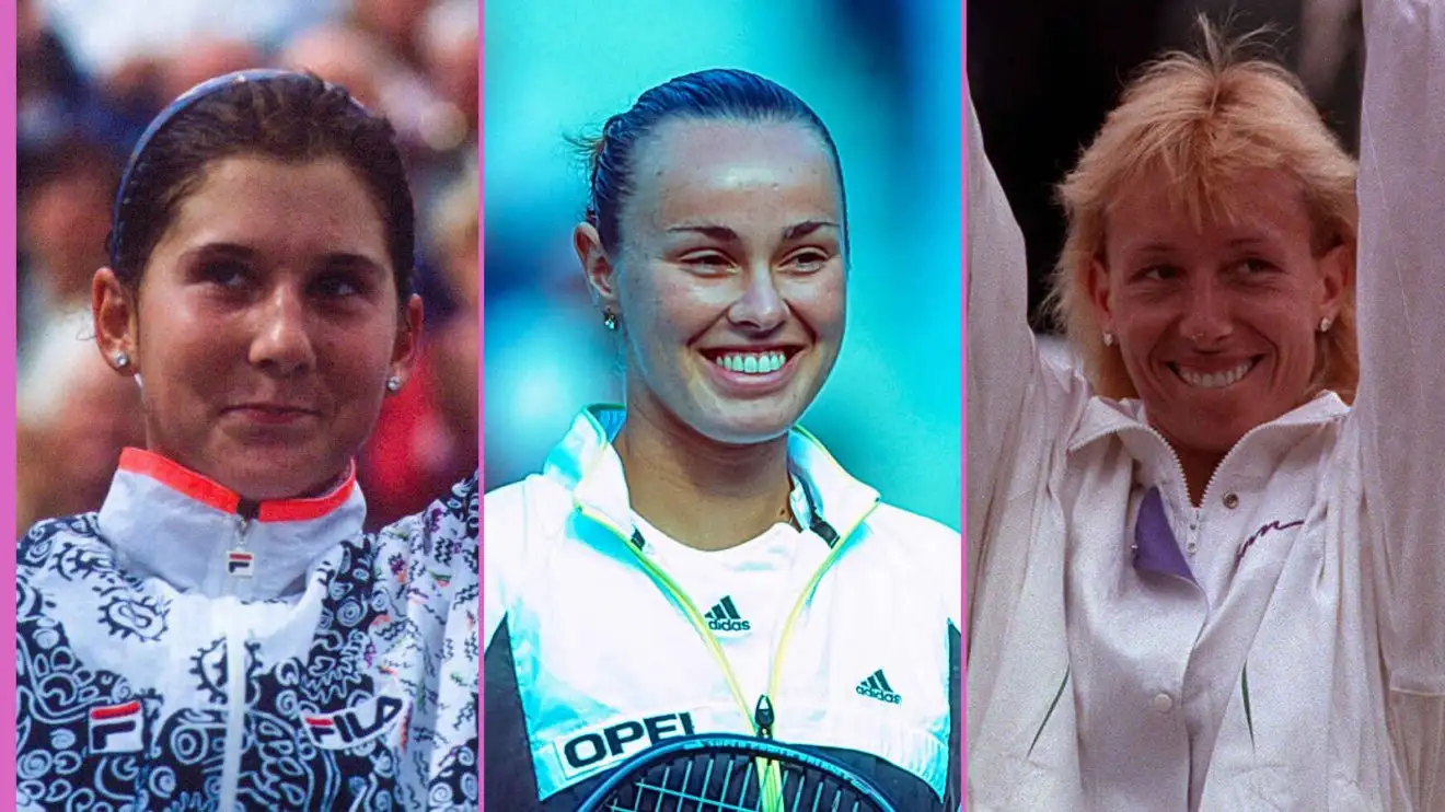 Monica Seles, Martina Hingis and Martina Navratilova back-to-back Canada champions