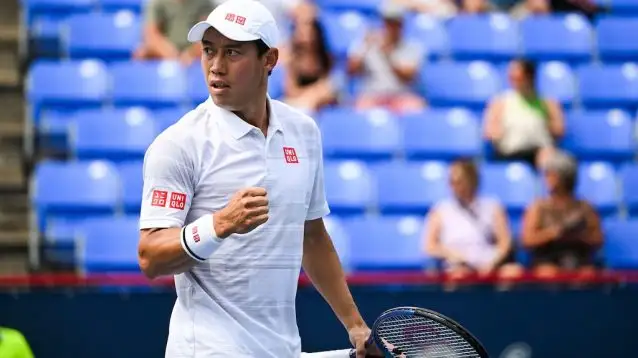 Kei Nishikori at the Canadian Open.