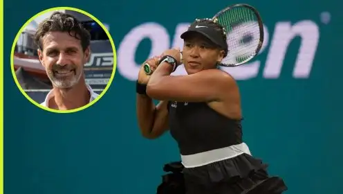 Patrick Mouratoglou and Naomi Osaka