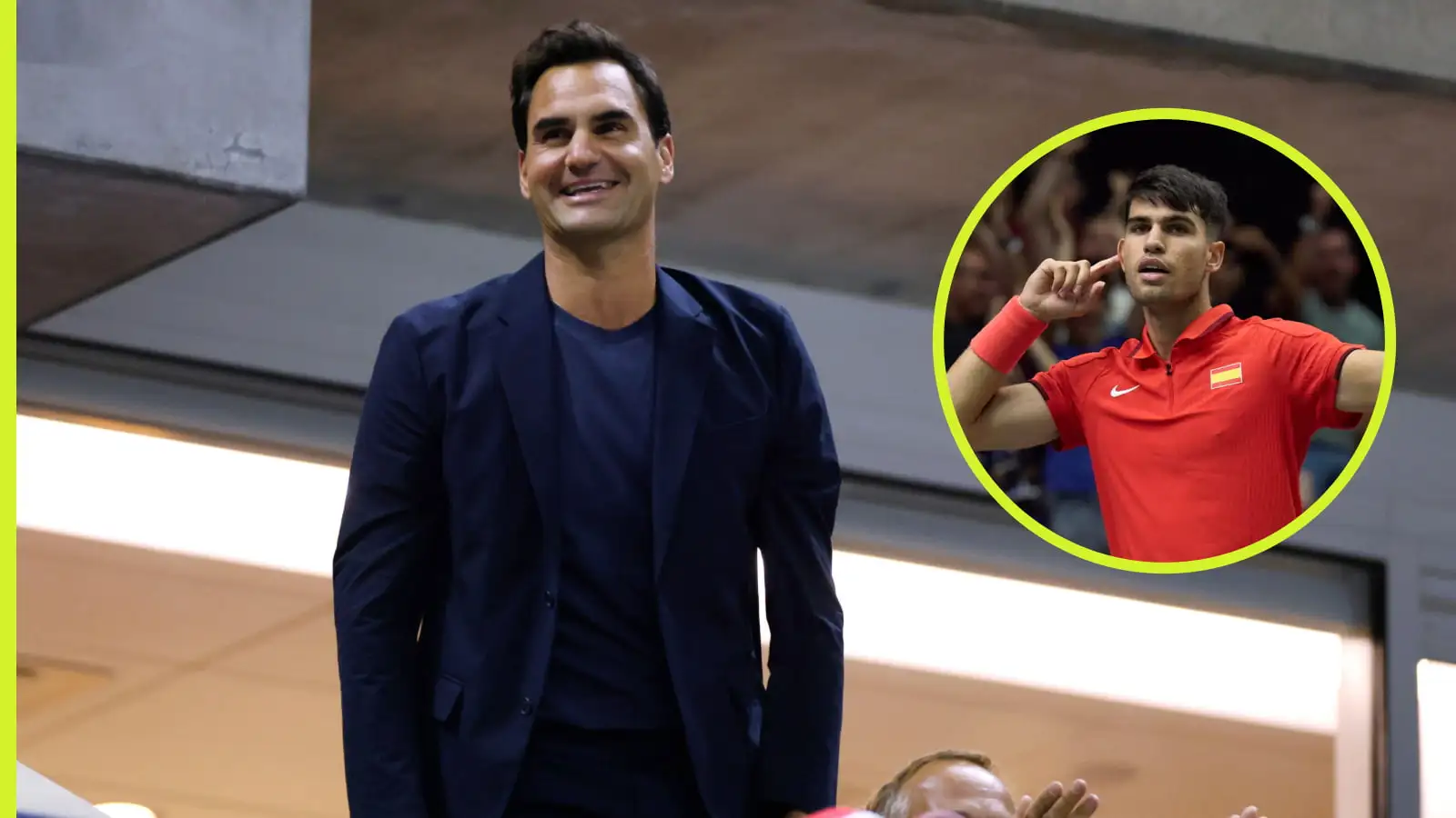 Roger Federer plans to apologise to Carlos Alcaraz as he returns to the tennis spotlight