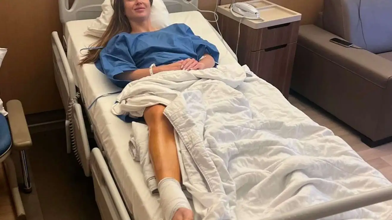 Elina Svitolina in hospital