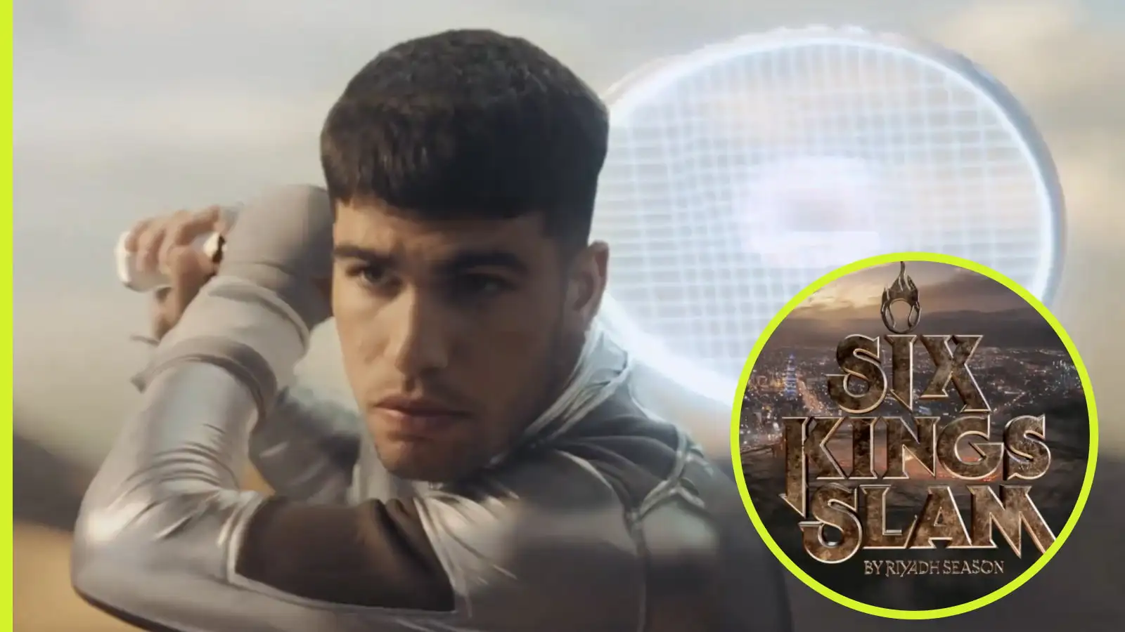 Novak Djokovic and Carlos Alcaraz star in stunning five-minute promotion for Six Kings Slam
