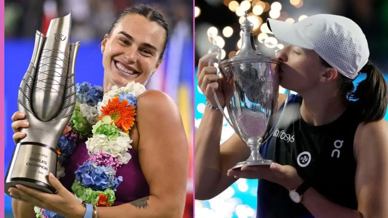 Aryna Sabalenka closes gap to Iga Swiatek in world No 1 battle to set