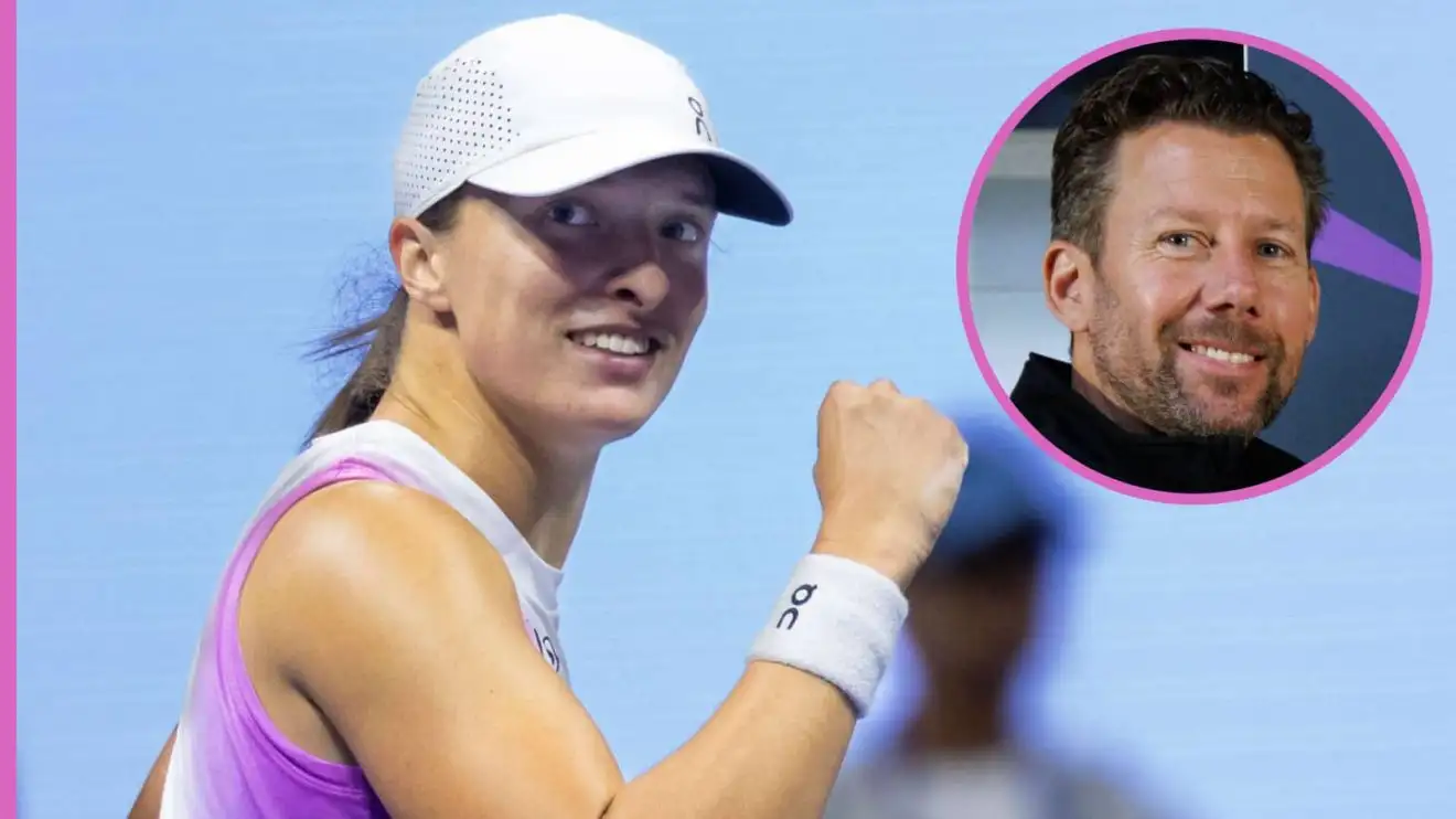 Iga Swiatek's new coach makes bold 'best tennis athlete of all time' claim