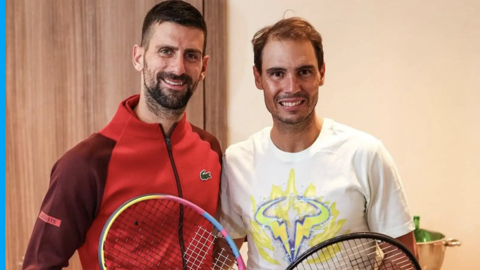 Rafael Nadal issues eight-word reply to Novak Djokovic's touching retirement tribute
