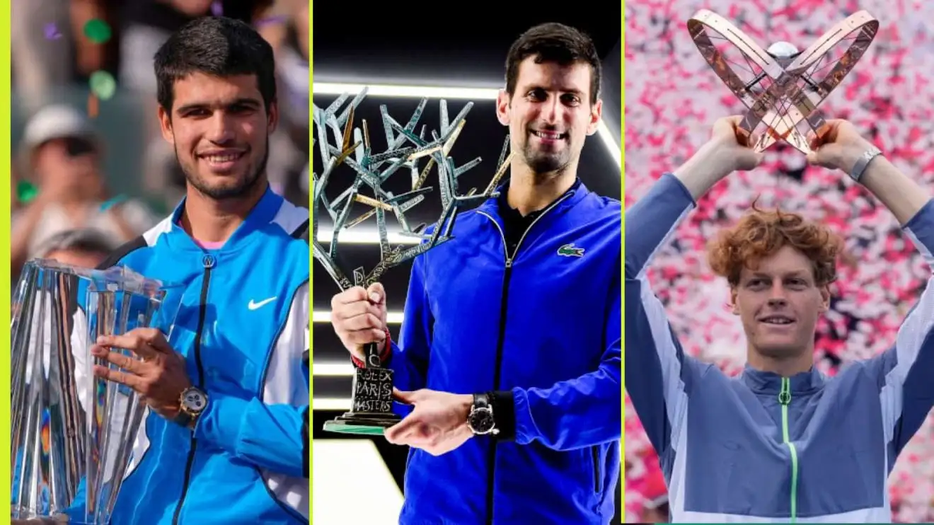 The 9 active ATP players with the most Masters 1000 titles ft. Novak