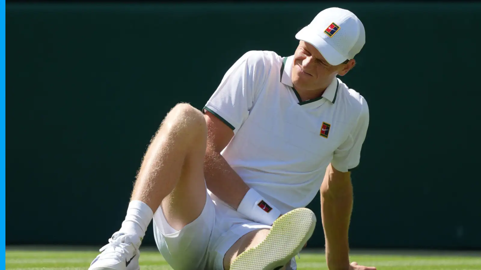 Jannik Sinner suffers ‘horrible’ injury during first round match at Wimbledon